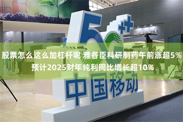 股票怎么这么加杠杆呢 雅各臣科研制药午前涨超5% 预计2025财年纯利同比增长超10%