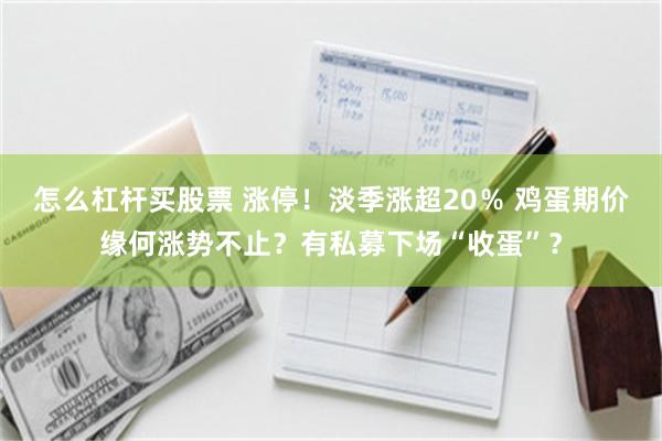 怎么杠杆买股票 涨停！淡季涨超20％ 鸡蛋期价缘何涨势不止？有私募下场“收蛋”？