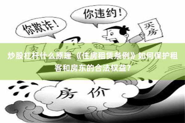 炒股杠杆什么原理 《住房租赁条例》如何保护租客和房东的合法权益？