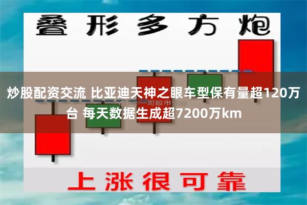 炒股配资交流 比亚迪天神之眼车型保有量超120万台 每天数据生成超7200万km