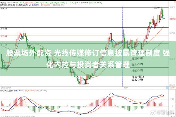 股票场外配资 光线传媒修订信息披露管理制度 强化内控与投资者关系管理