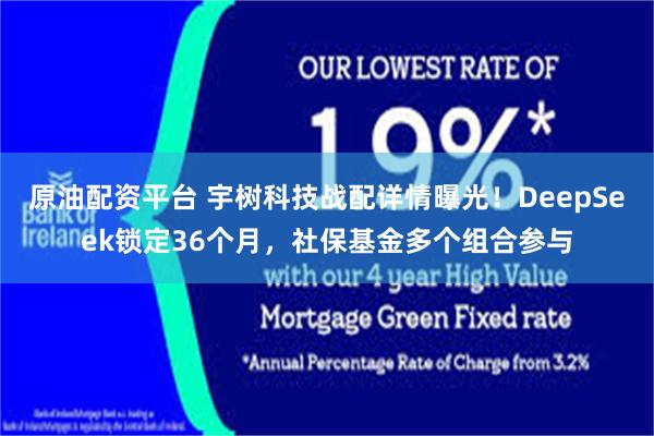 原油配资平台 宇树科技战配详情曝光！DeepSeek锁定36个月，社保基金多个组合参与