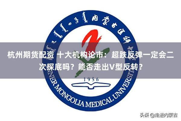 杭州期货配资 十大机构论市：超跌反弹一定会二次探底吗？能否走出V型反转？