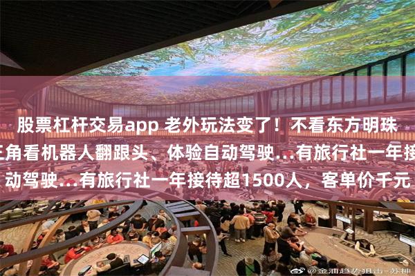股票杠杆交易app 老外玩法变了！不看东方明珠西湖灵隐寺，扎堆来长三角看机器人翻跟头、体验自动驾驶…有旅行社一年接待超1500人，客单价千元