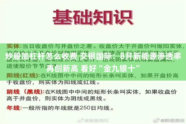 炒股加杠杆怎么收费 交银国际：8月新能源渗透率再创新高 看好“金九银十”