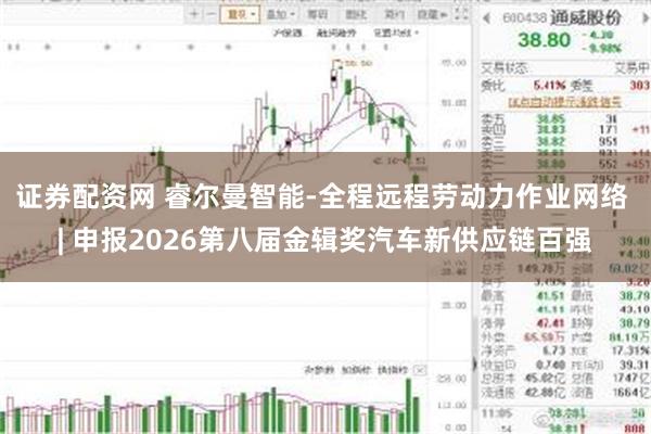 证券配资网 睿尔曼智能-全程远程劳动力作业网络 | 申报2026第八届金辑奖汽车新供应链百强